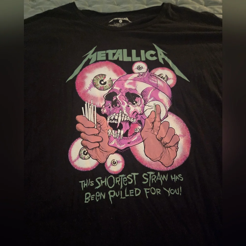 Torrid 6x Metallica Dolman Sleep Tunic - Picture 8 of 8